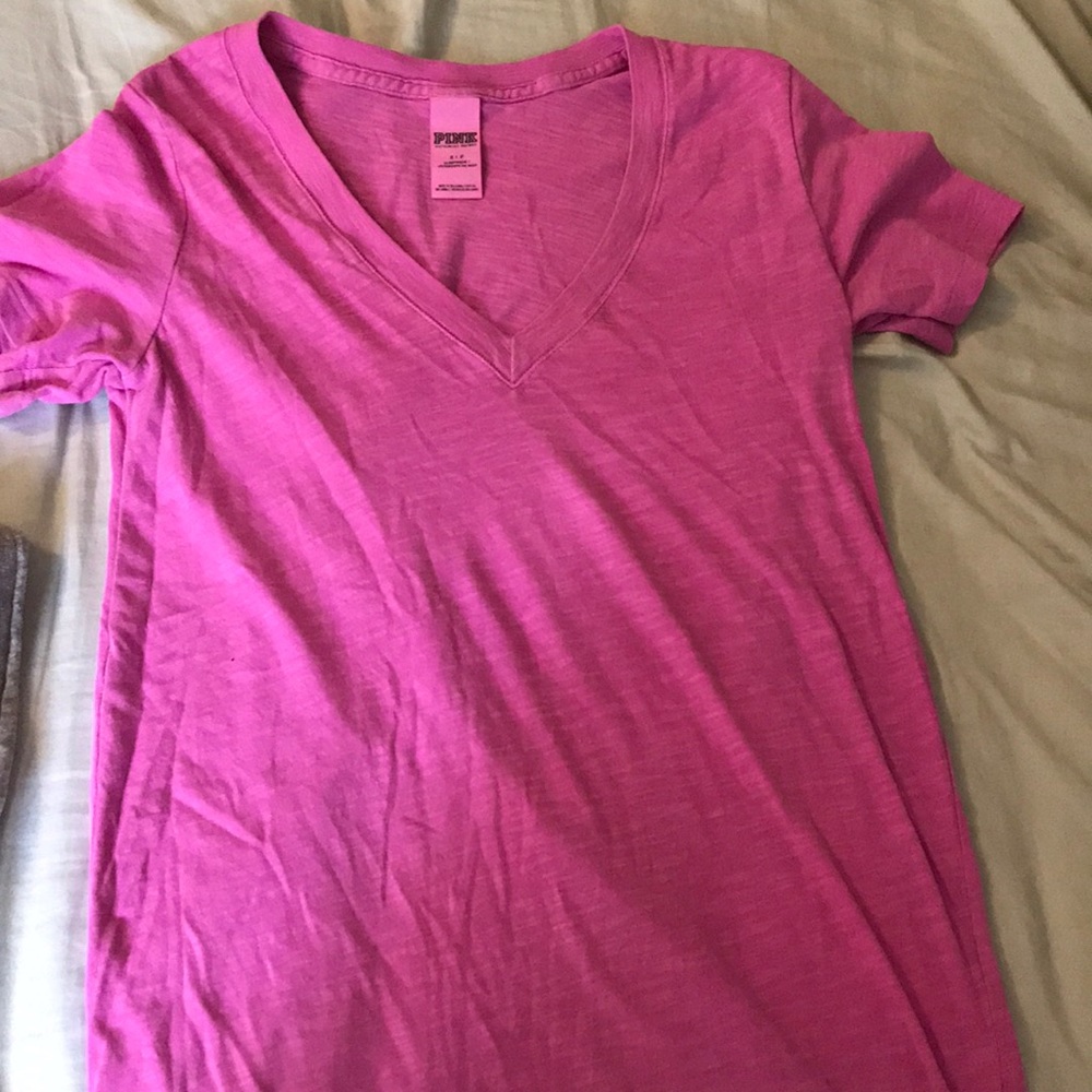 Victoria secret pink  v neck size small.